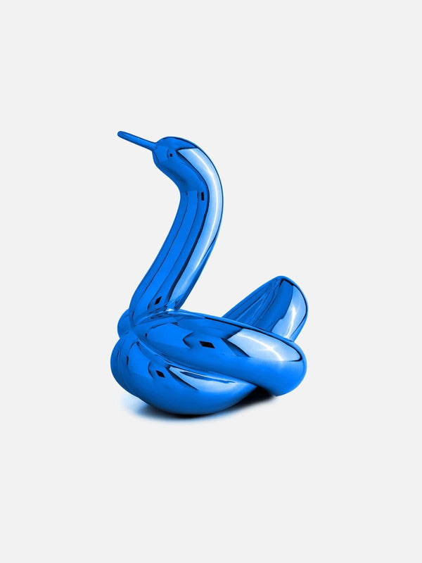 JEFF KOONS - FİGÜR - Jeff Koons Balloon Swan (Large) - Blue - shopi go'da!.