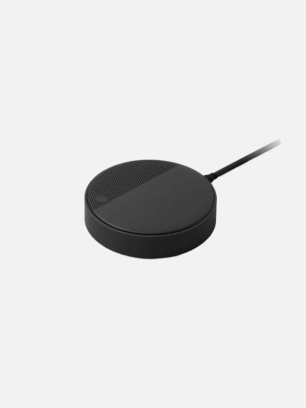 LEXON Lexon Oslo Energy + Kablosuz Şarj Cihazı ve Bluetooth Hoparlör - Siyah - Speakers KABLOSUZ HOPARLÖR