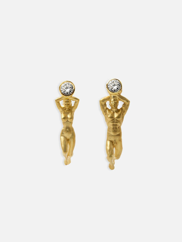 PIA YULI SAN FRANCISCO - KÜPE - Daphne and Apollo Earrings - shopi go'da!.