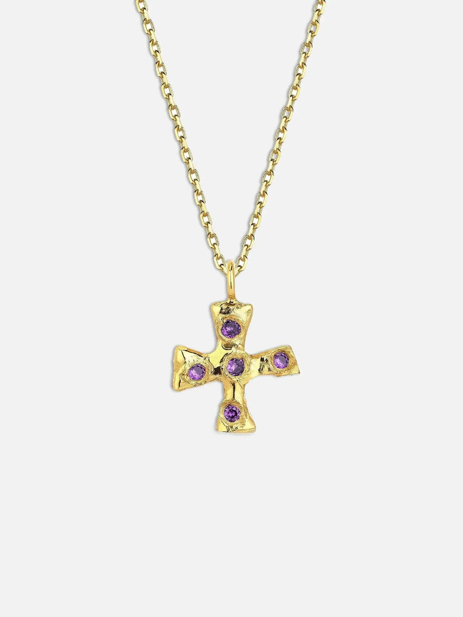 The Cyprus Cross - Gold/Purple