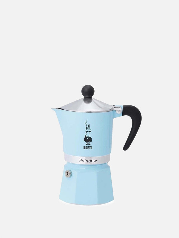 Rainbow Mokapot 3 Cup - Blue - shopi go