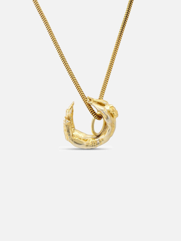 Rounders Necklace - Gold - shopi go