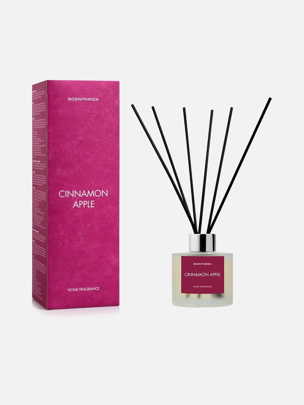SCENTMEGA - ODA KOKUSU - Cinnamon Apple Çubuklu Oda Kokusu 120 ml - shopi go'da!.