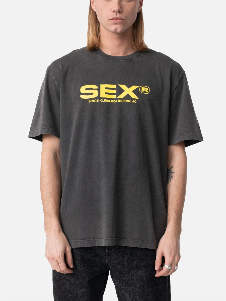 Sex T Shirt Washed Black shopi go 