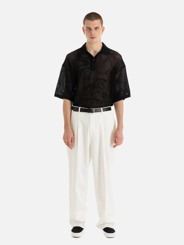 SHOPI GO Namie Çift Pilili Geniş Paça Pantolon - Pants PANTOLON