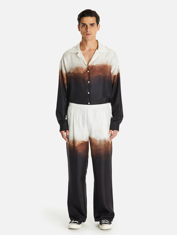 SHOPI GO - PANTOLON - Kani Unisex Beli Lastikli İpek Pijama Pantolon - shopi go'da!.