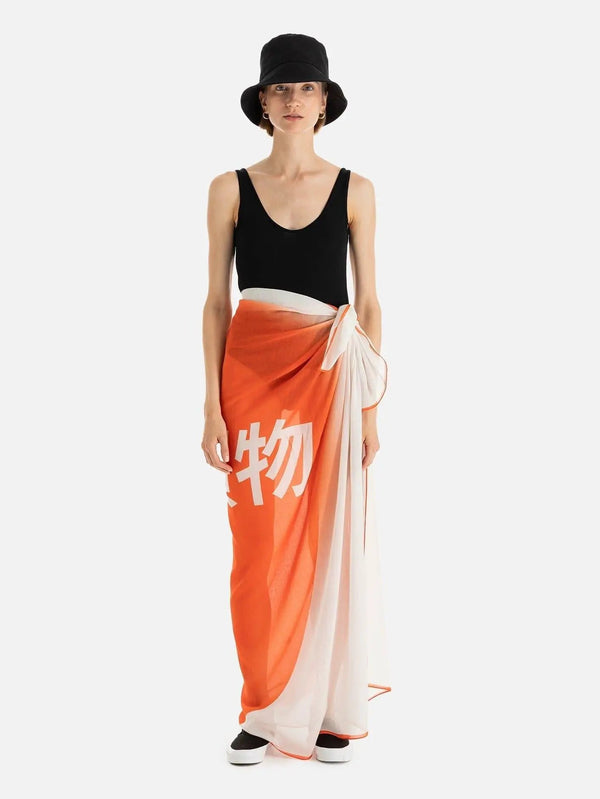 SHOPI GO Obihiro Pareo - Turuncu - Swimwear PAREO
