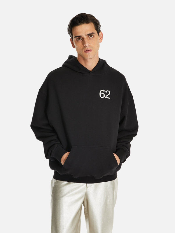 Amagi Nakış Detaylı Oversize Kapüşonlu Sweatshirt - shopi go