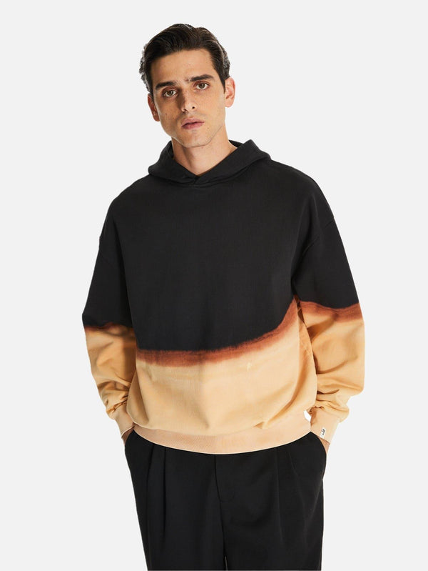 SHOPI GO - SWEATSHIRT - Atsuma Ağartılmış Oversize Kapüşonlu Sweatshirt - shopi go'da!.