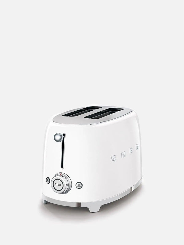 SMEG Ekmek Kızartma Beyaz 2x2 - Toasters EKMEK KIZARTMA