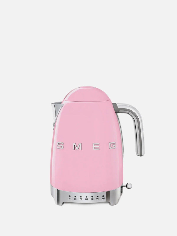 SMEG - KETTLE - Isı Ayarlı Kettle Pembe - shopi go'da!.