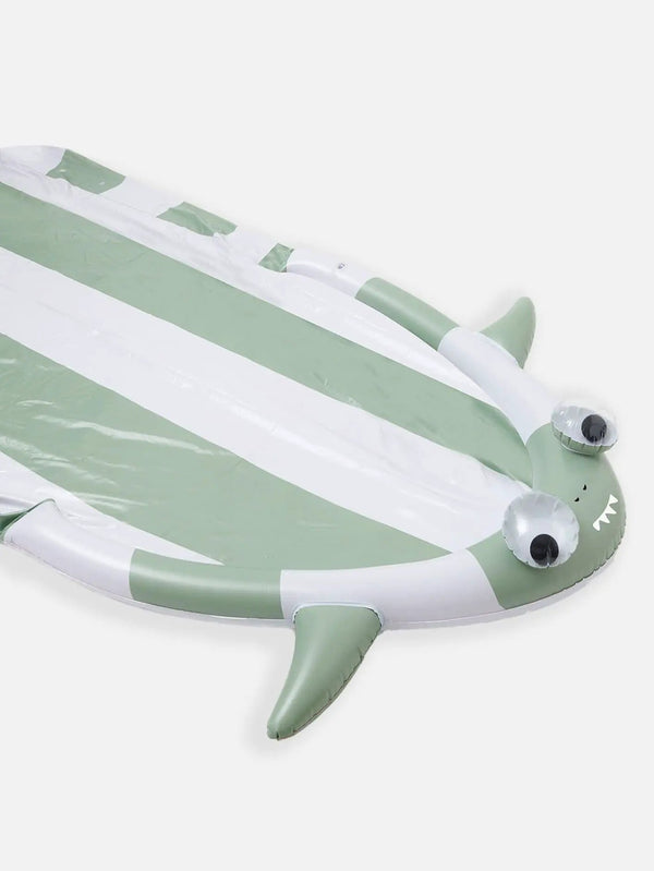 SUNNYLIFE Slip and Slide Shark Tribe Khaki - PLAJ AKSESUAR