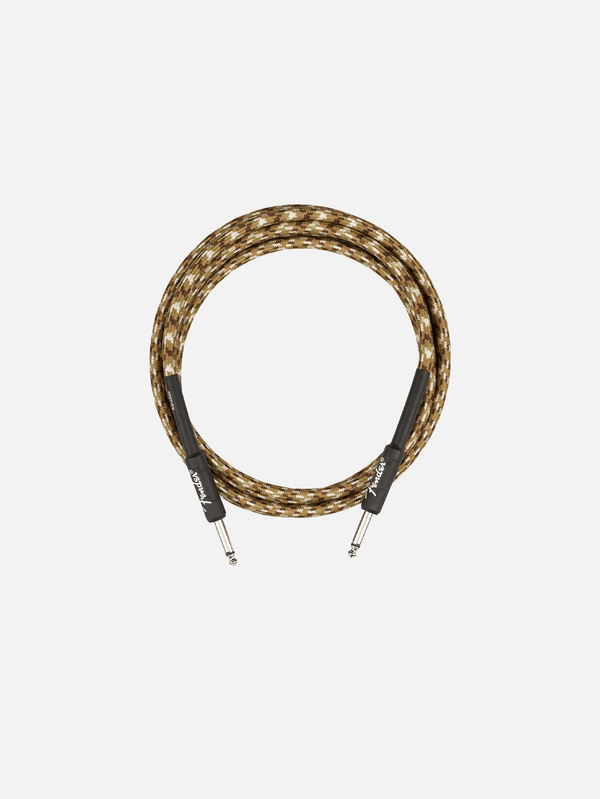 ZUHAL MÜZİK - MÜZİK AKSESUAR - Fender Professional Series Cable Straight/Straight 10' Desert Camo Kablo - shopi go'da!.