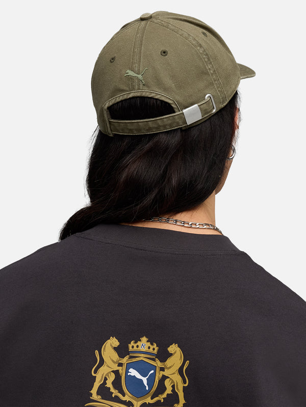 PUMA, Represent x Puma BB Cap - Night Pine, ŞAPKA, shopi go'da!