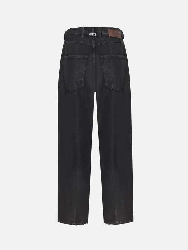 IN.K II Coated Denim Carrot Fit – siyah, arka görünüm