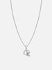 Lauda Helmet Necklace - Silver