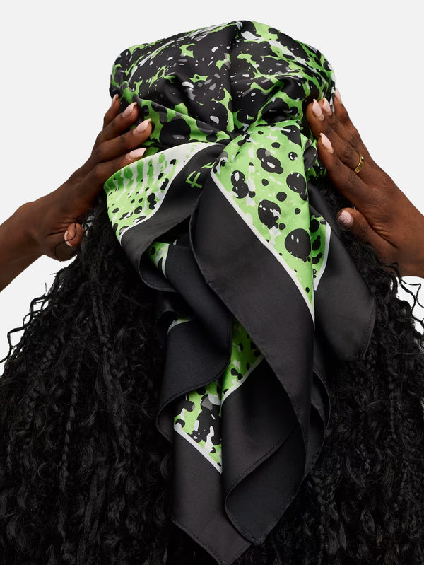 PUMA, FENTY X Puma Scarf - Elektro Green/Black, BANDANA, shopi go'da!