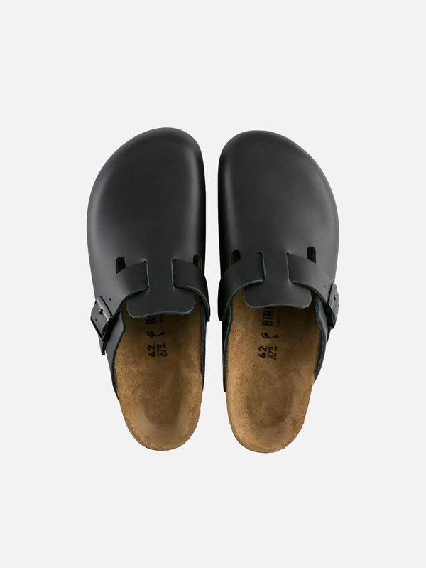 BIRKENSTOCK Boston NL Black – Black, üstten görünüm