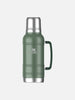 The Artisan Thermal Bottle 1.4L - Hammertone Green