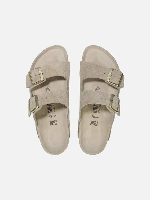 Birkenstock Arizona VL EXQ Allover Taupe – Allover Taupe, üstten görünüm
