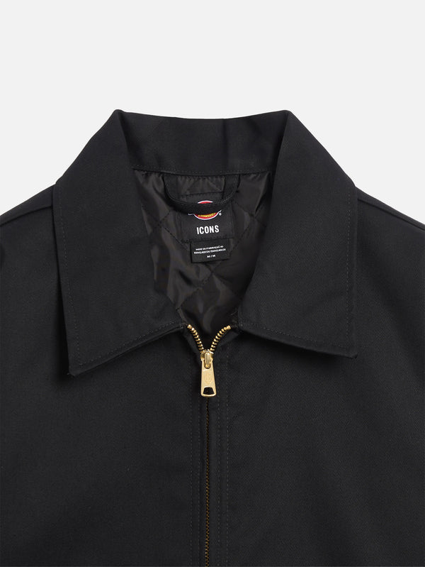 DICKIES, Lined Eisenhower Jacket - Black, CEKET, shopi go'da!