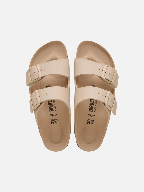 BIRKENSTOCK Arizona BF Triples Sandcastle – sandcastle, üstten görünüm