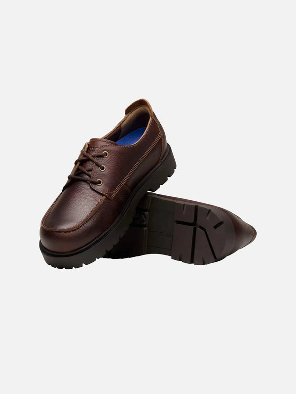 Birkenstock Highwood Moc Lace Low NL Chocolate – Chocolate, yan görünüm