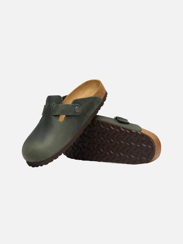 Birkenstock Boston LEOI Thyme – Thyme, yandan görünüm
