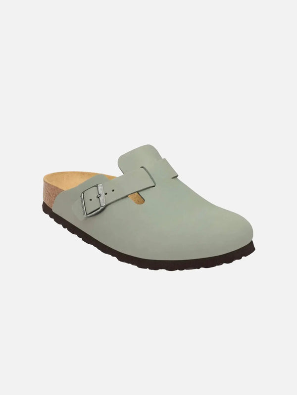 Birkenstock Boston LEOI – Pure Sage, yan görünüm