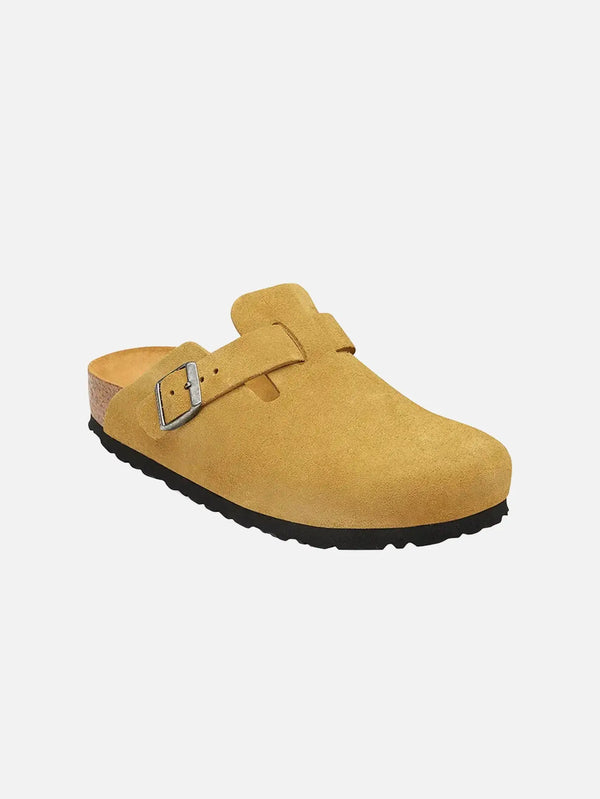 BIRKENSTOCK Boston SFB VL Tonal Cork Brown – Cork Brown, yandan görünüm