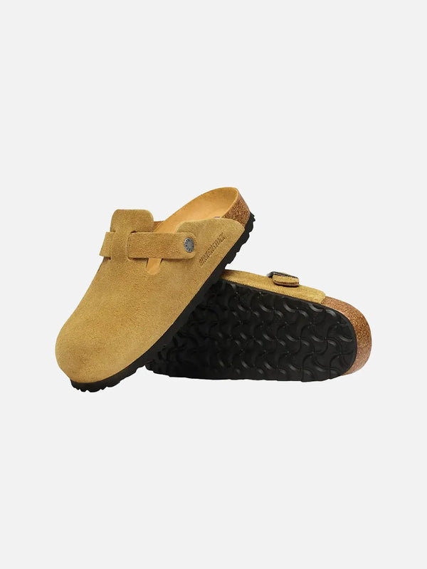 BIRKENSTOCK Boston SFB VL Tonal Cork Brown – Cork Brown, yan görünüm