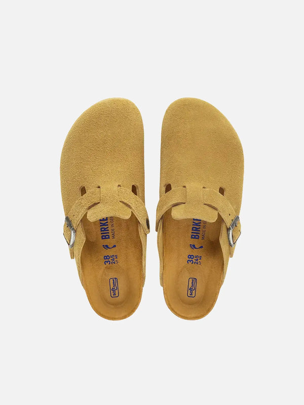BIRKENSTOCK Boston SFB VL Tonal Cork Brown – Cork Brown, iki adet, üstten görünüm