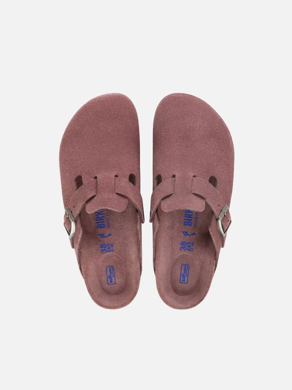 BIRKENSTOCK Boston SFB VL Tonal Pepper – Pepper, üstten görünüm