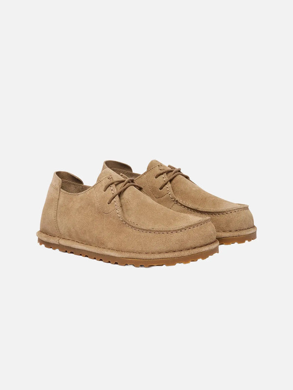 Birkenstock Utti Lace VL – Grey Taupe, çift ayakkabı, yandan görünüm