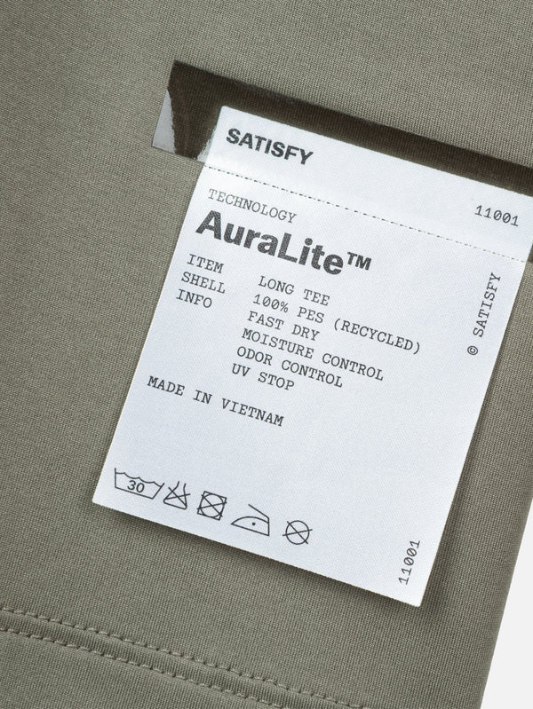 SATISFY, Auralite Long Tee - Dusty Olive, T-SHIRT, shopi go'da!