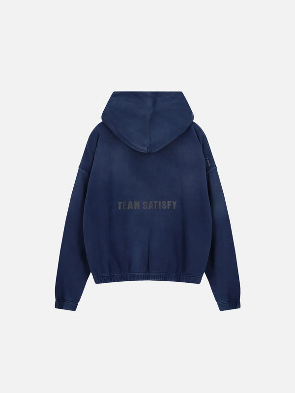 SATISFY, SoftCell Hoodie - Sun Bleached Indigo, SWEATSHIRT, shopi go'da!
