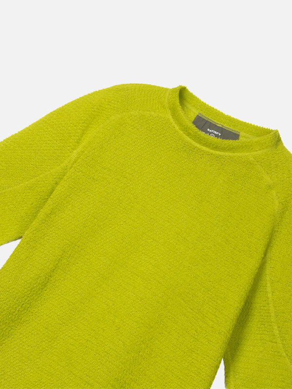 SATISFY, FuzzFleece AD Long Tee - Grenoble Green, T-SHIRT, shopi go'da!