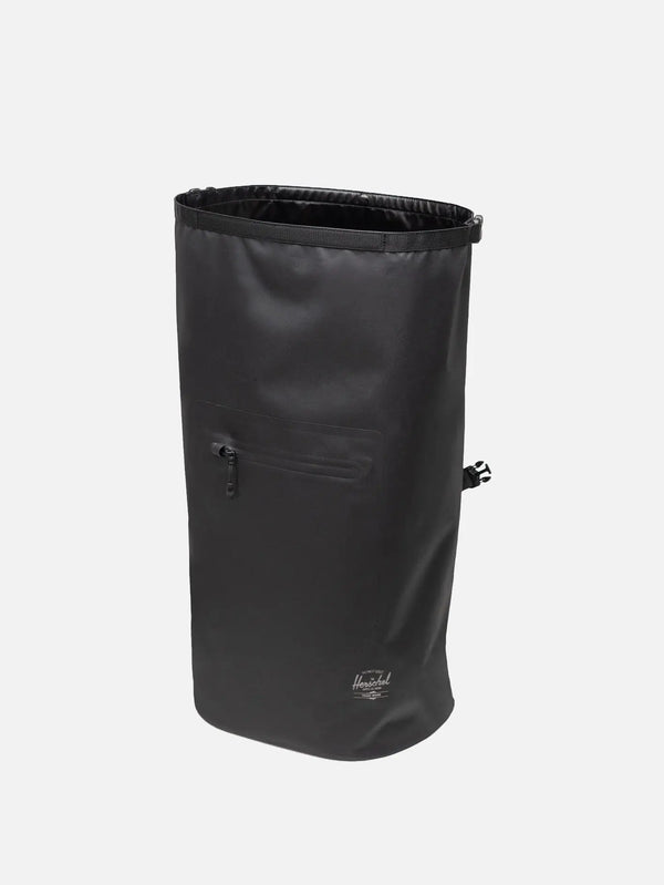 HERSCHEL Dry Bag Backpack – siyah, ön görünüm