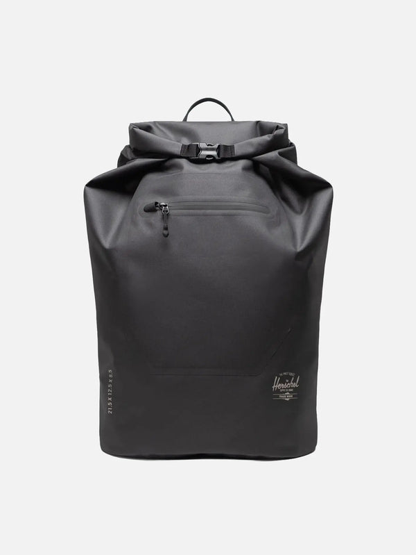 HERSCHEL Dry Bag Backpack - Black – siyah, önden görünüm