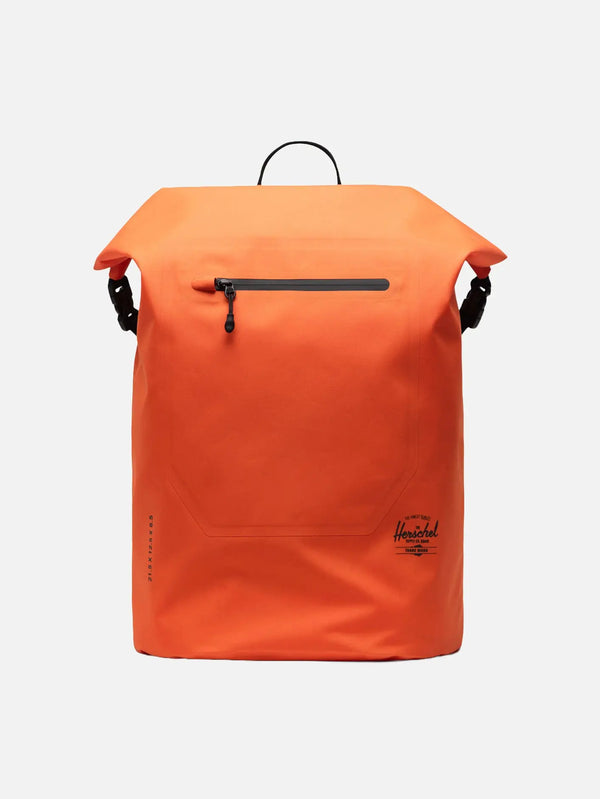 HERSCHEL Dry Bag Backpack – Vermillion Orange, ön görünüm
