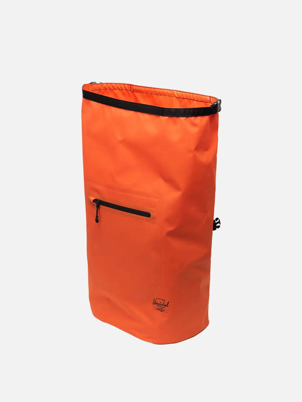 HERSCHEL Dry Bag Backpack – Vermillion Orange, önden görünüm