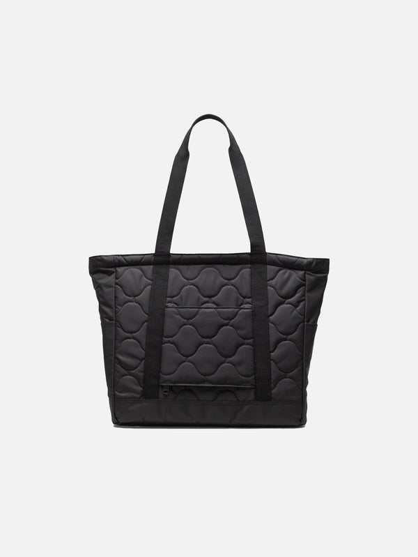 Heritage Quilted Tote - Black