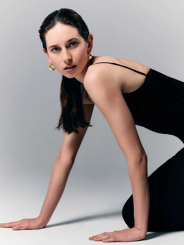 DIECI DITA, Matter Earrings - Gold, KÜPE, shopi go'da!