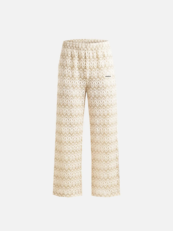 SEVDRUS Raw Bone Lace Sweatpants – raw bone lace, arka görünüm