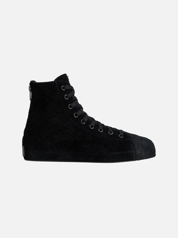 Y-3 Nizzastar Hi Black – Black, yandan görünüm