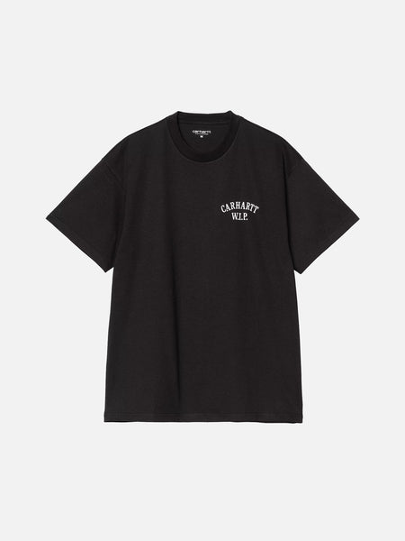 【SATIIIZ】Denid Star Embroidered T-Shirt 프린팅 - satiiiz