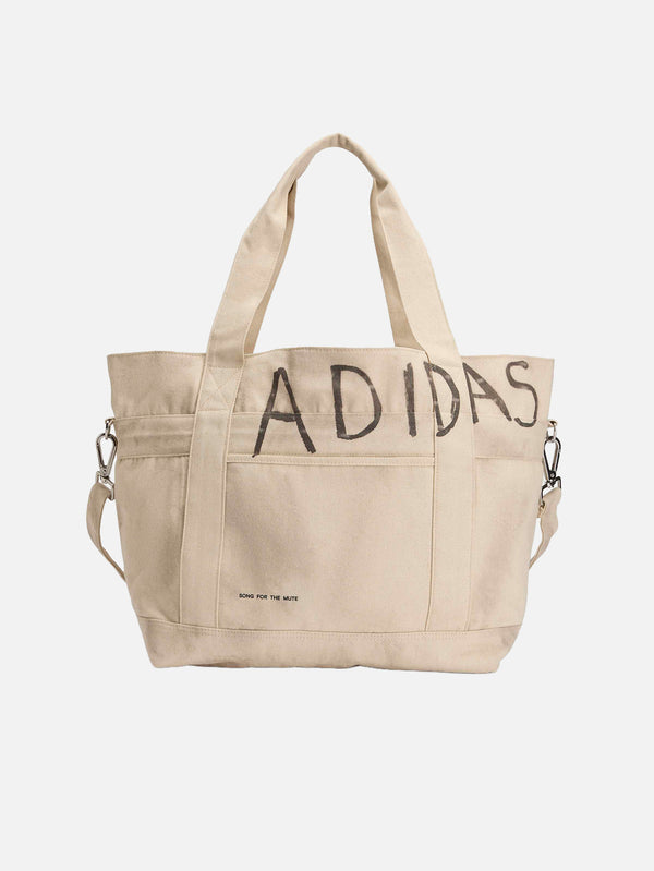 ADIDAS ORIGINALS, Song For The Mute x adidas ADI007 Tote - Natural Denim, ÇANTA, shopi go'da!