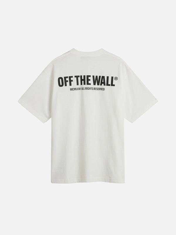 VANS, Original Standards Statement SS T-Shirt - White/Black, T-SHIRT, shopi go'da!