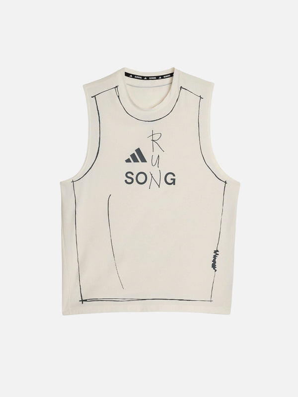 ADIDAS ORIGINALS, Song For The Mute x adidas Knit Running Tank - Cha, ATLET, shopi go'da!