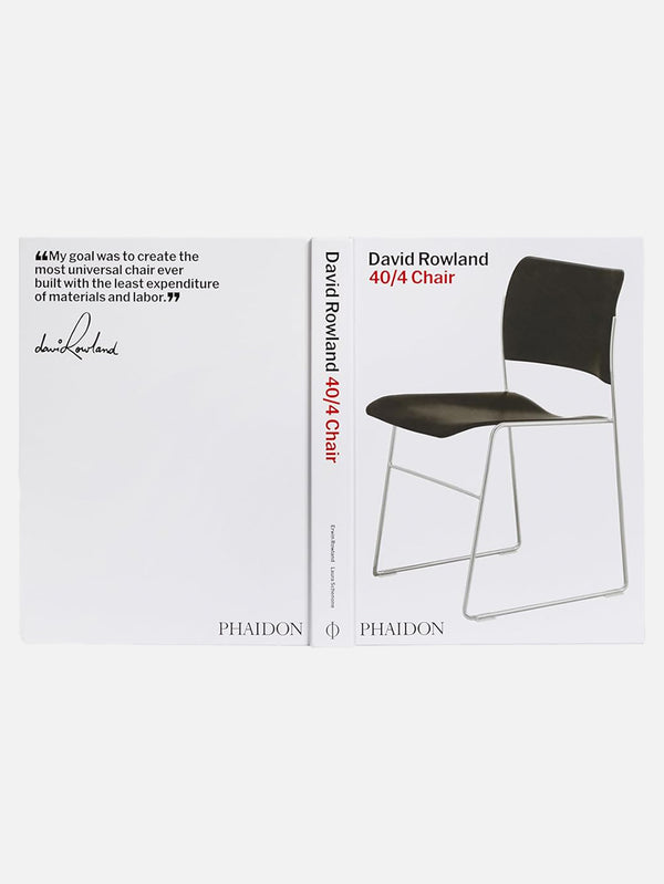 PHAIDON, David Rowland: 40/4 Chair, KİTAP, shopi go'da!